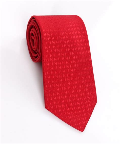 red hermes tie|authentic Hermes tiesto.